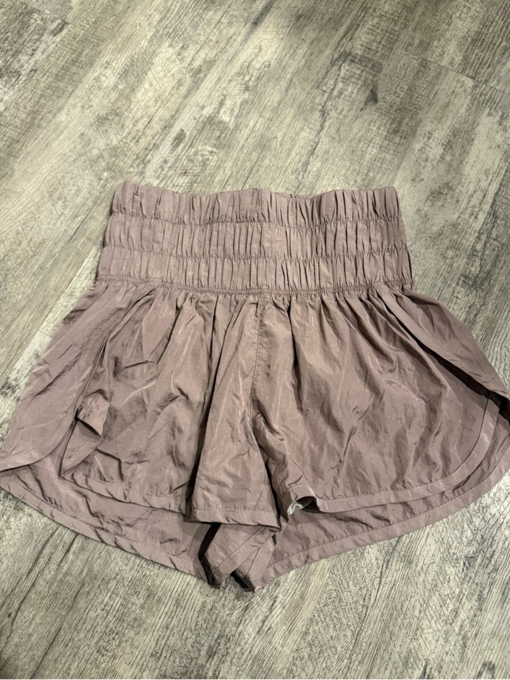 Mauve Free People Athletic Shorts